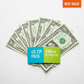 US Tip Pack $100 - Best Value